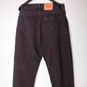 Vintage black levi 550’s